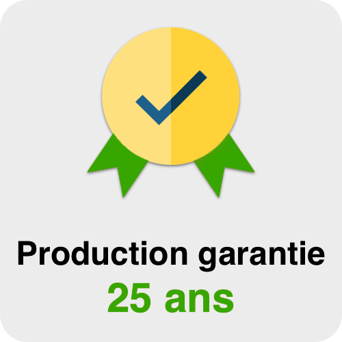 production garantie 25 ans